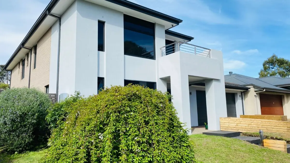 The exterior of the house now features a fresh coat of paint, significantly improving its aesthetic appeal and providing long-lasting protection.