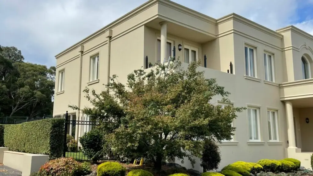 Transformed exterior of the Donvale house showcasing enhanced appeal.