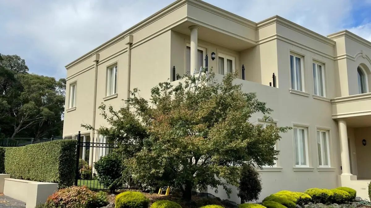 Transformed exterior of the Donvale house showcasing enhanced appeal.